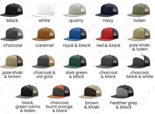 Load image into Gallery viewer, "DAD" 3D Puff Hat - Made to order (Solid Colors)

