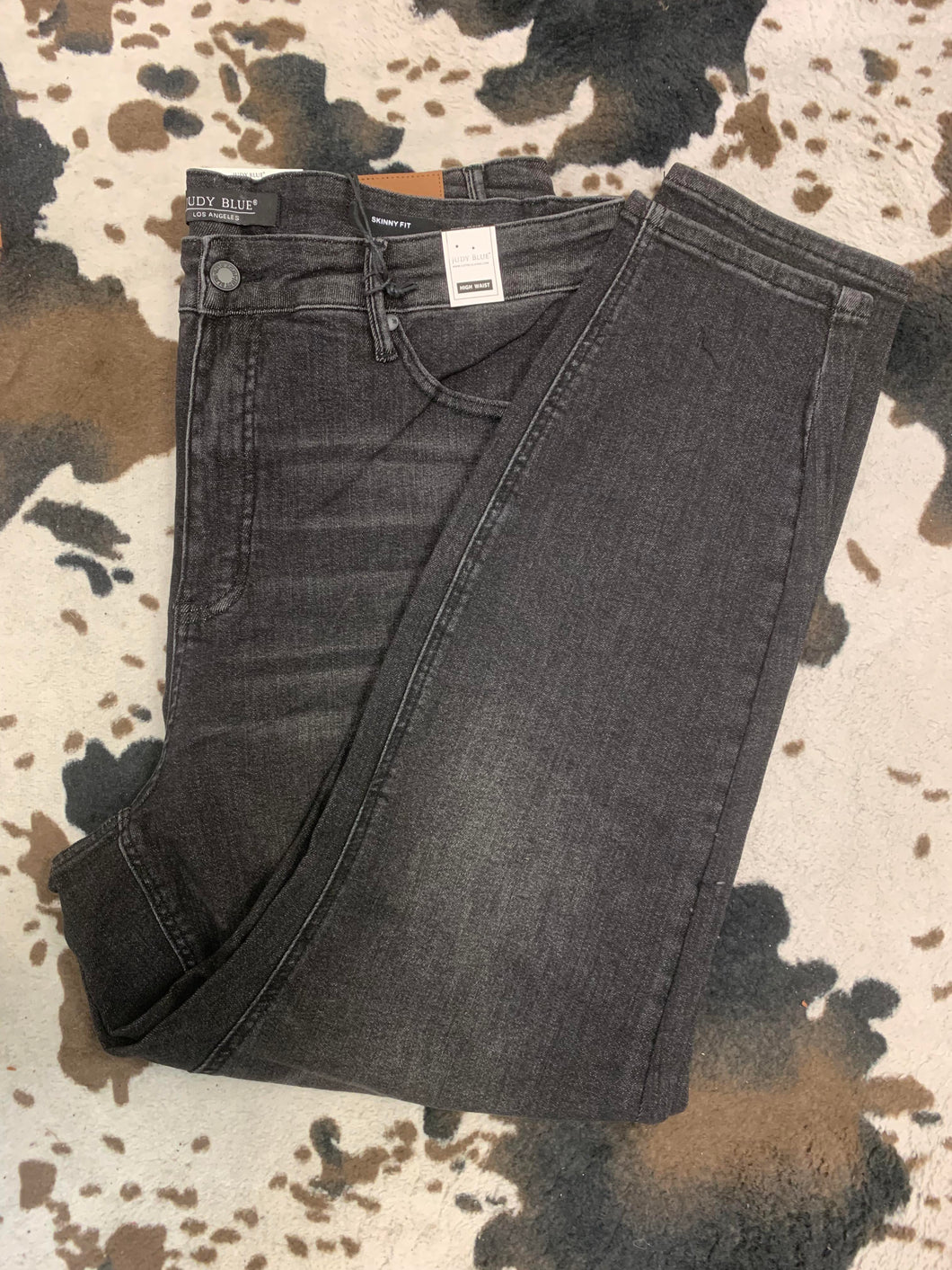 Black Judy Blue High Waist