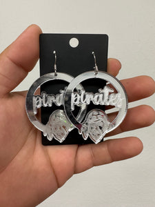 Pirate earrings - shiny