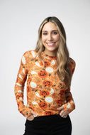 Spooky Pumpkin Longsleeve Top - IN STOCK NOW!