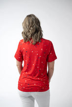 Load image into Gallery viewer, USA Red Sophie Top with Stars - IN STOCK NOW!
