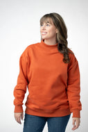 Mockneck Sweater - Orange - IN STOCK NOW!