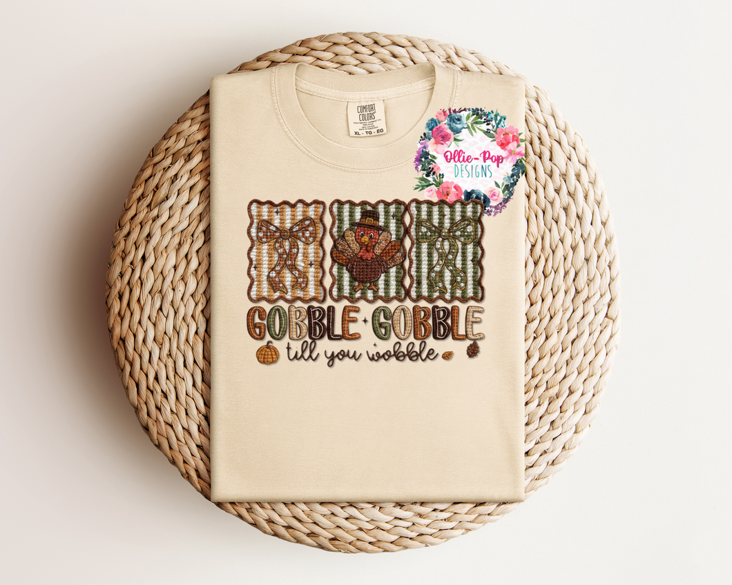 Faux Yarn - Gobble til you wobble 2