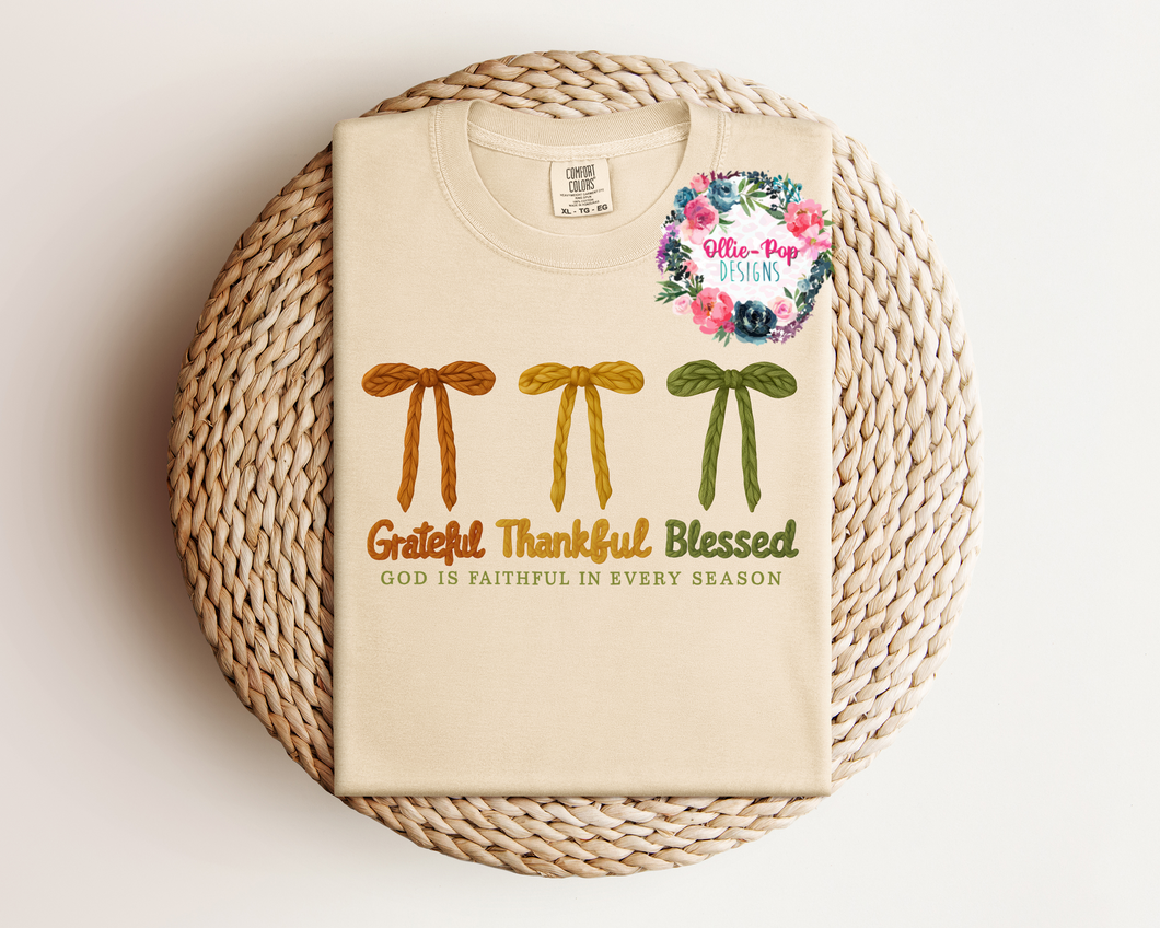 Faux Yarn - God is faithful in every season