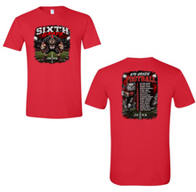 Load image into Gallery viewer, Skiatook Bulldog 6th Grade - Roster T-Shirt
