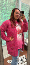 Load image into Gallery viewer, Pink Confetti Cardigan - IN STOCK NOW!
