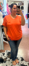 Load image into Gallery viewer, MM - Sophie Pocket Tee - Orange Only - In Stock!

