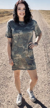Load image into Gallery viewer, Camo Kreek Tshirt Dress - IN STOCK!
