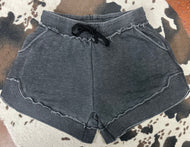 MM - Stevie Distressed Shorts - In Stock! (black only)
