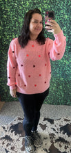 Load image into Gallery viewer, Valentine Hearts Sweater - IN STOCK!

