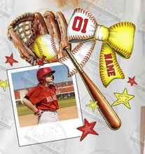 Load image into Gallery viewer, Baseball/softball - Custom Tee
