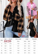 Plaid pocket Shacket