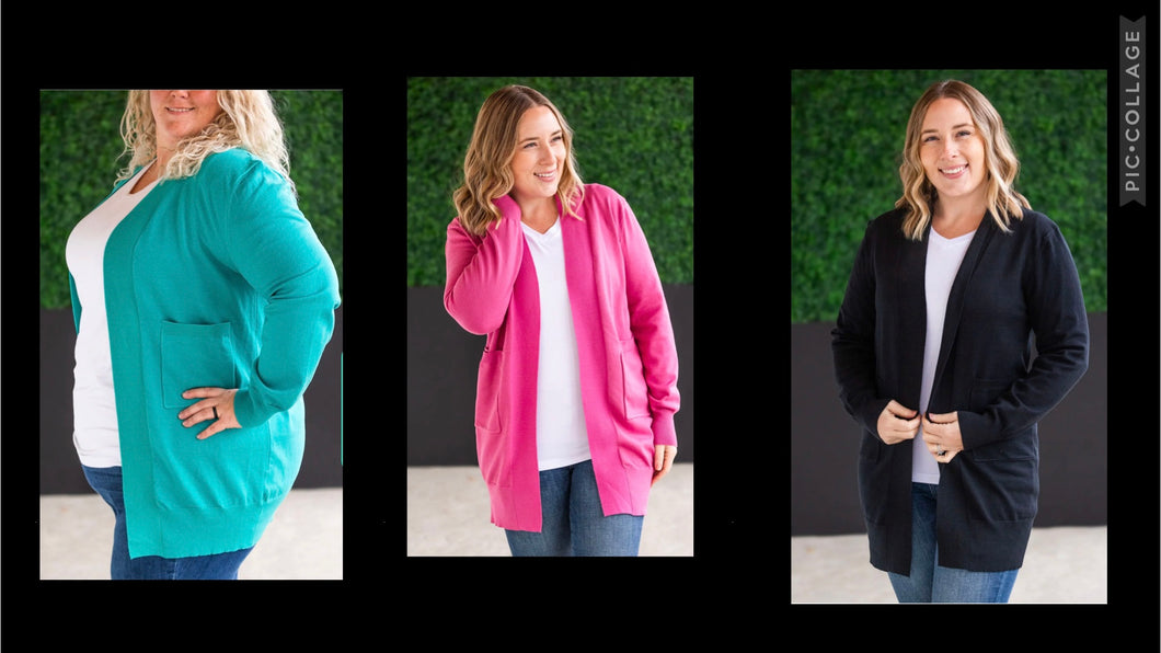 High pocket Cardigan - IN STOCK!