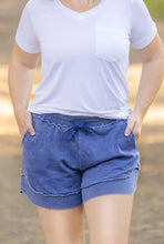 Load image into Gallery viewer, MM - Stevie Distressed Shorts - In Stock! (black only)
