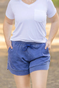 MM - Stevie Distressed Shorts - In Stock! (black only)