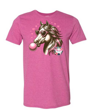 Load image into Gallery viewer, Mustang blowing bubble - Option 1
