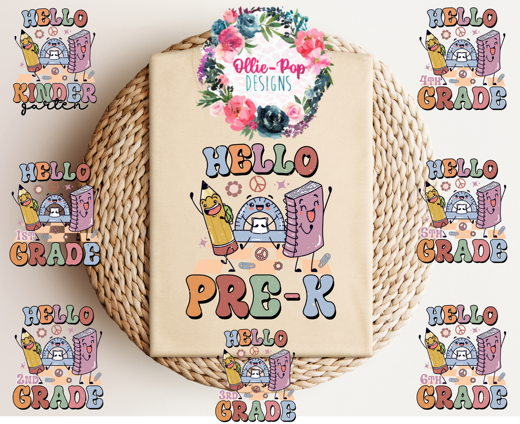 Hello Pre-K - 6th Grade