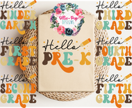 Hello Pre-K to 5th Grade - Retro