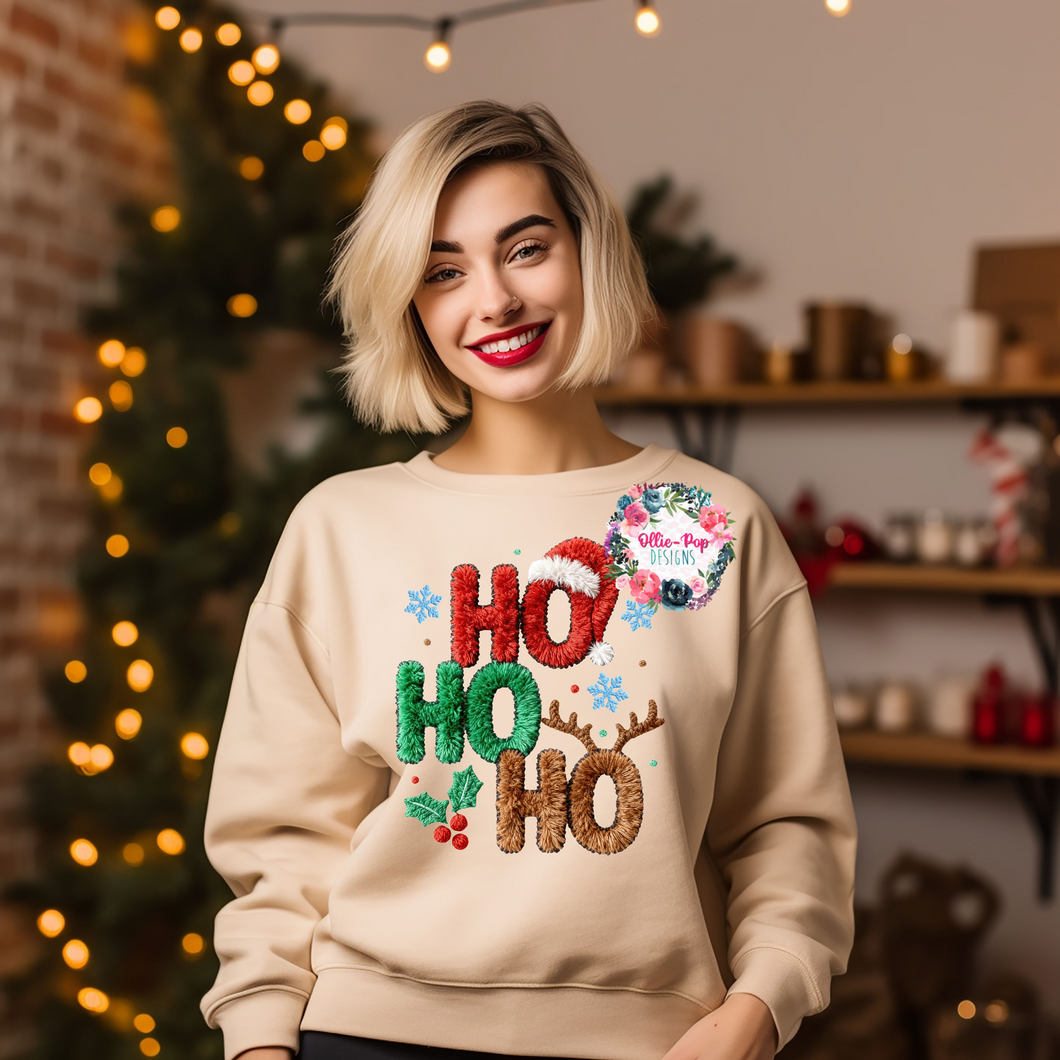 Ho Ho Ho - Faux Yarn