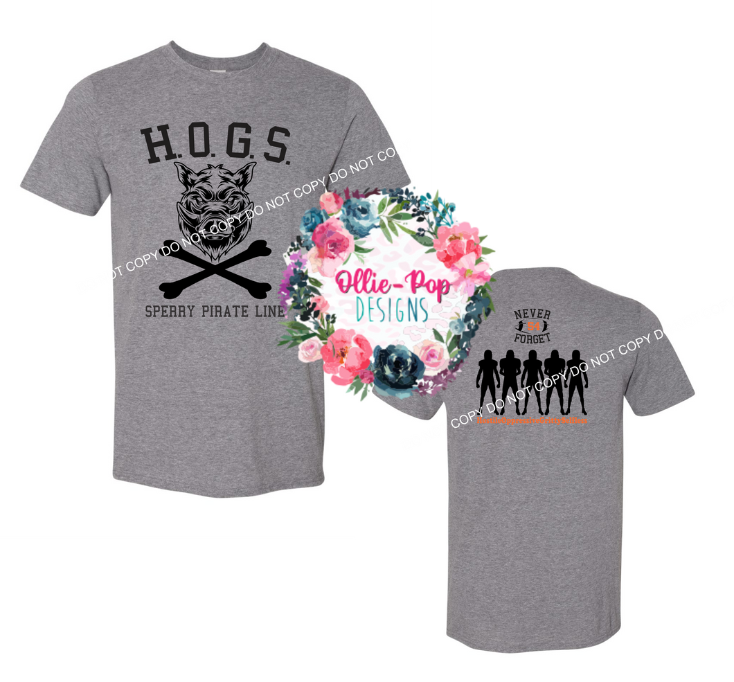 H.O.G.S - Lineman Tshirt