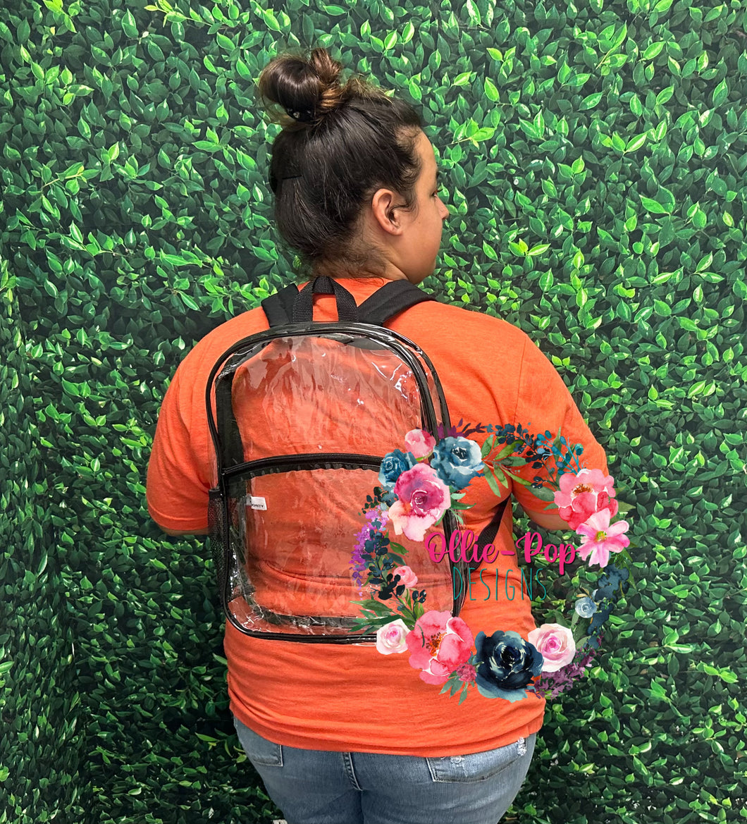 Clear Backpack - IN STOCK!