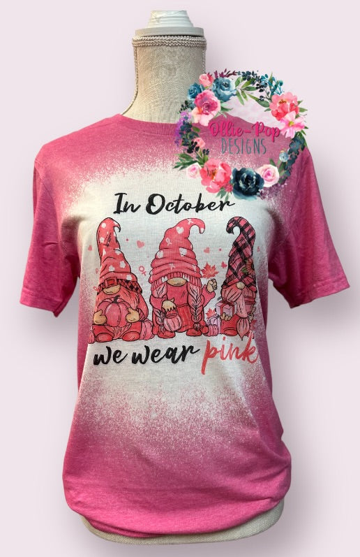 In October We Wear Pink - BLEACHED
