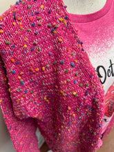 Load image into Gallery viewer, Pink Confetti Cardigan - IN STOCK NOW!
