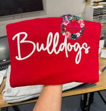 Load image into Gallery viewer, Black Friday Sale - 3D Puff Embroidery - Mascot Name - SWEATSHIRT ONLY
