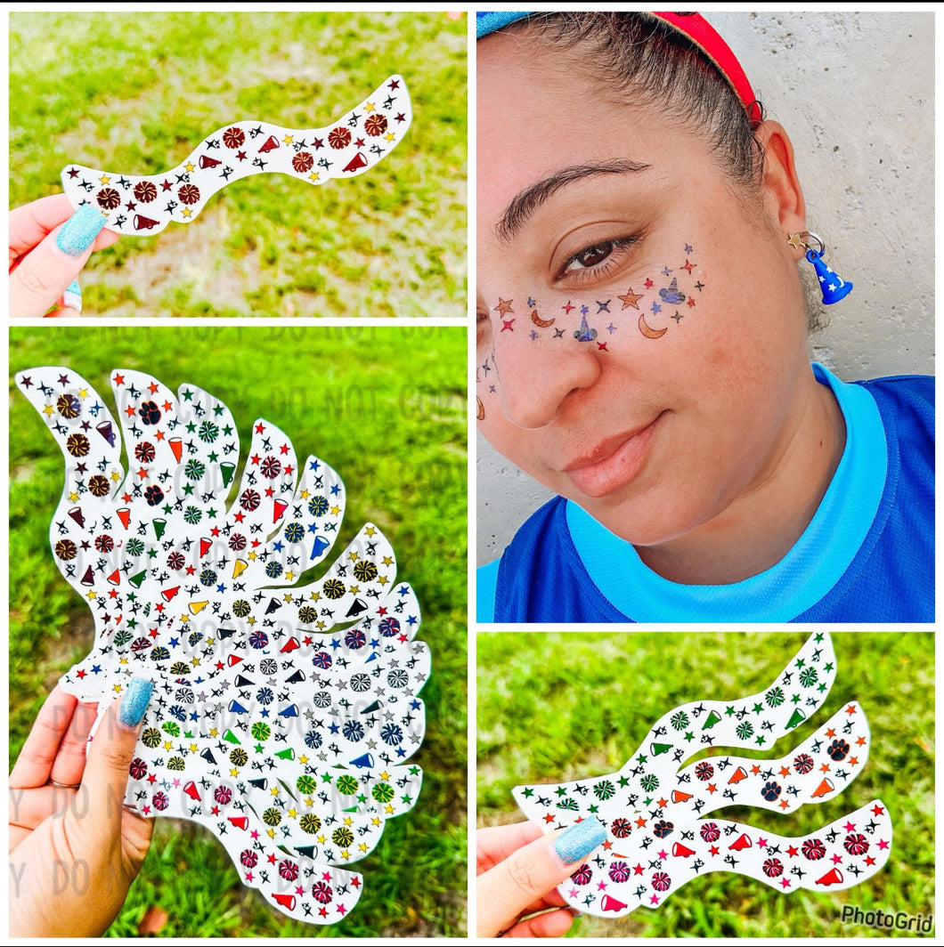 Cheer tattoo freckles - LEAVE COLOR COMBO IN NOTES @CHECKOUT