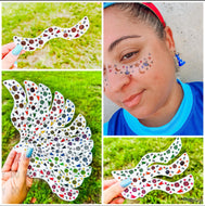 Cheer tattoo freckles - LEAVE COLOR COMBO IN NOTES @CHECKOUT