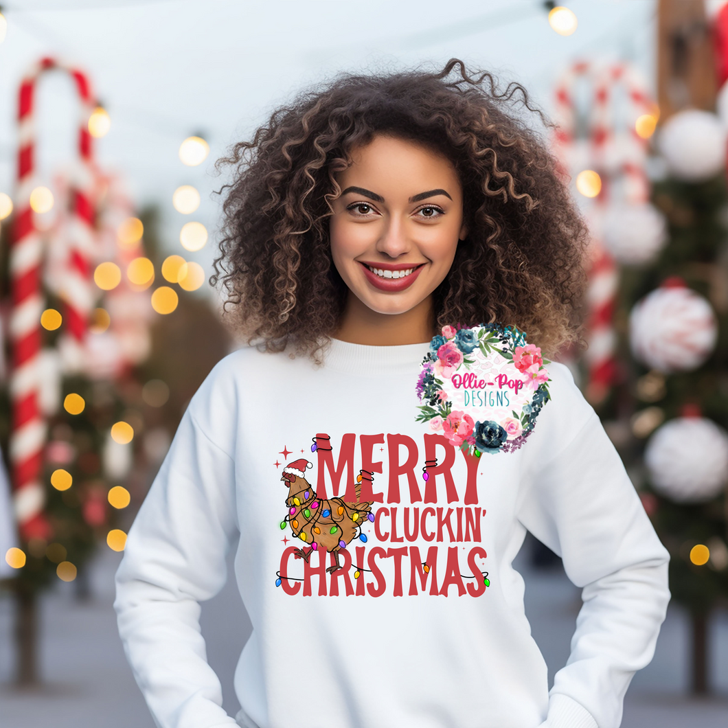 Merry Cluckin Christmas