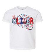 Custom USA Name - Kids