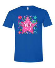 Load image into Gallery viewer, Pre K - Neon Star - Tshirt or Sweatshirt
