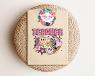 Retro Smiley - Teacher