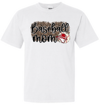 Load image into Gallery viewer, Roughnecks Leopard Baseball Mama- Tee
