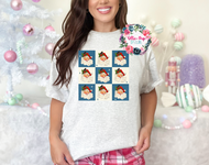 Santa Checkerboard