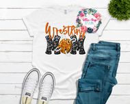 Wrestling Mom Faux Sequin