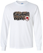 Load image into Gallery viewer, Roughnecks Leopard Baseball Mama - Longsleeve
