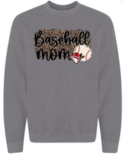 Load image into Gallery viewer, Roughnecks Leopard Baseball Mama -Sweatshirt
