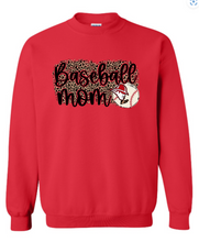 Load image into Gallery viewer, Roughnecks Leopard Baseball Mama -Sweatshirt
