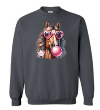 Load image into Gallery viewer, Mustang blowing bubble - Option 2
