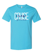 Cruise Crew - Grad Trip 2026 - Turquoise Shirt (Adult Size Only)