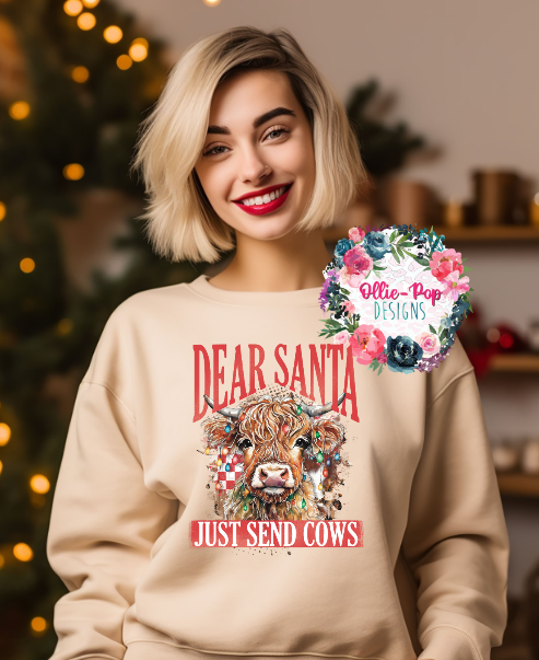 Dear Santa, just send cows