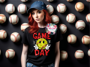 Game Day Faux Sequin - SOFTBALL