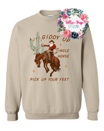 Giddy Up Jingle Horse - SWEATSHIRT youth