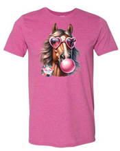 Load image into Gallery viewer, Mustang blowing bubble - Option 2
