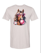 Load image into Gallery viewer, Mustang blowing bubble - Option 2
