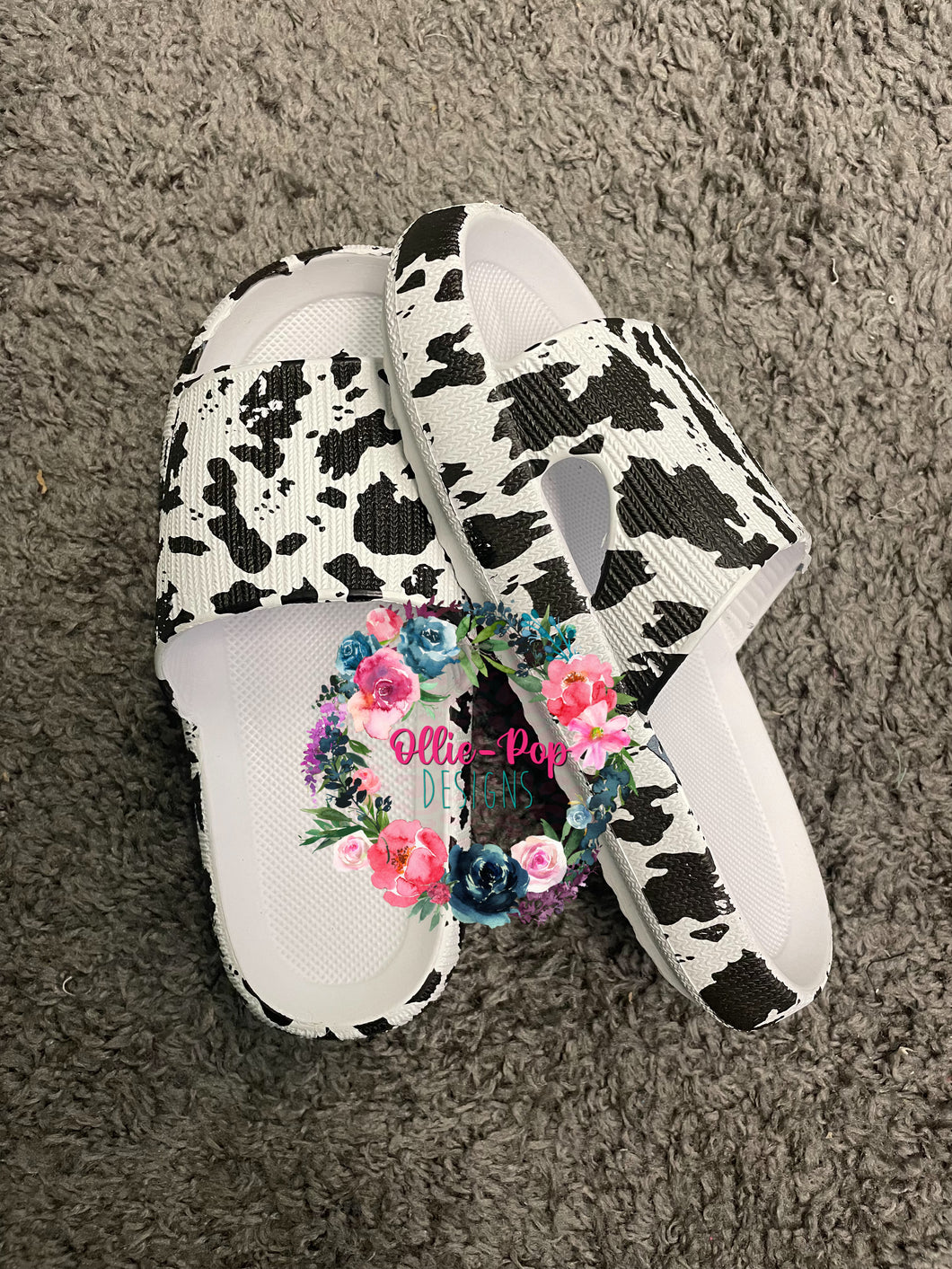 Cow Print Slides