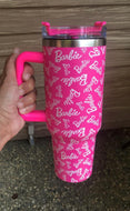 40oz Pink tumblers - In stock!
