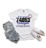 Oologah Mustangs - Zipcode Mascot